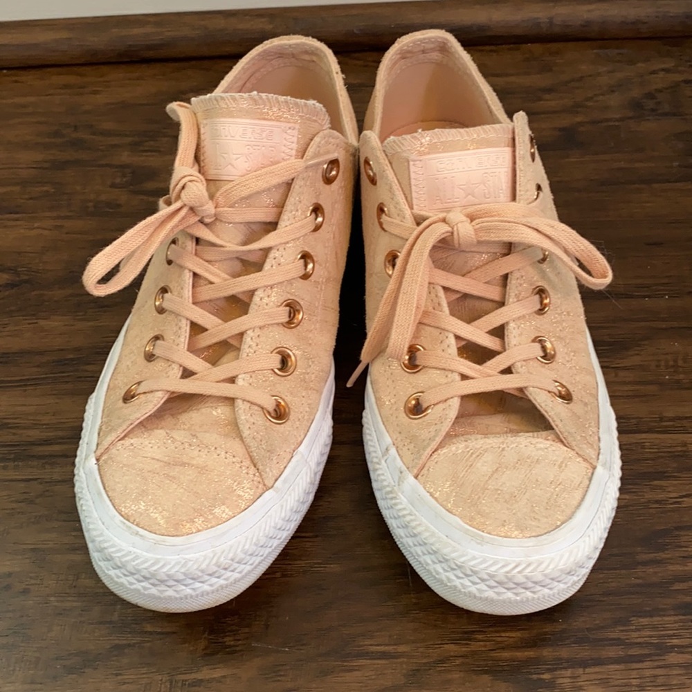 Rose Gold Converse